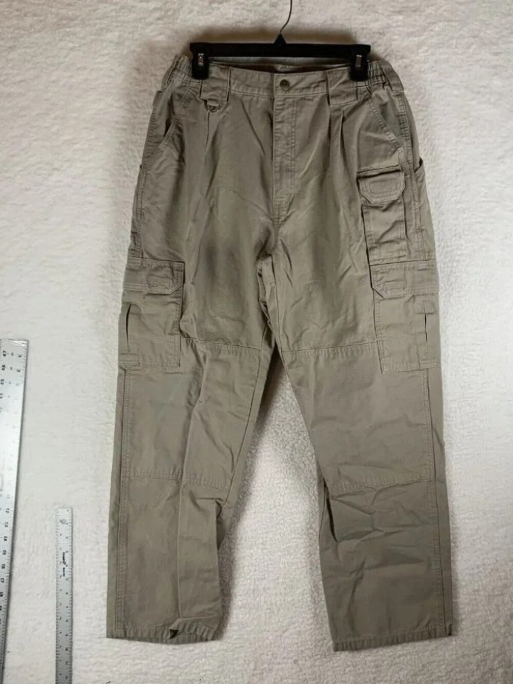 Forest Green Straight Leg Chinos Men's
